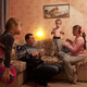 Sergey is from Donetsk, in eastern Ukraine. Alla was born in Ufa, Russia. They met in 2006 during an orthodox forum in Kiev. They now live in Kiev with children Dasha, 7, and Lesha, 3. Once a year the family returns to visit relatives in Russia.